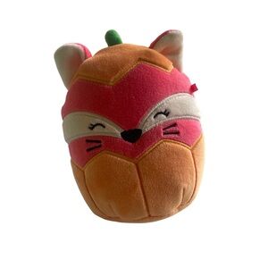 Squishmallows Pink Orange Fox Plush